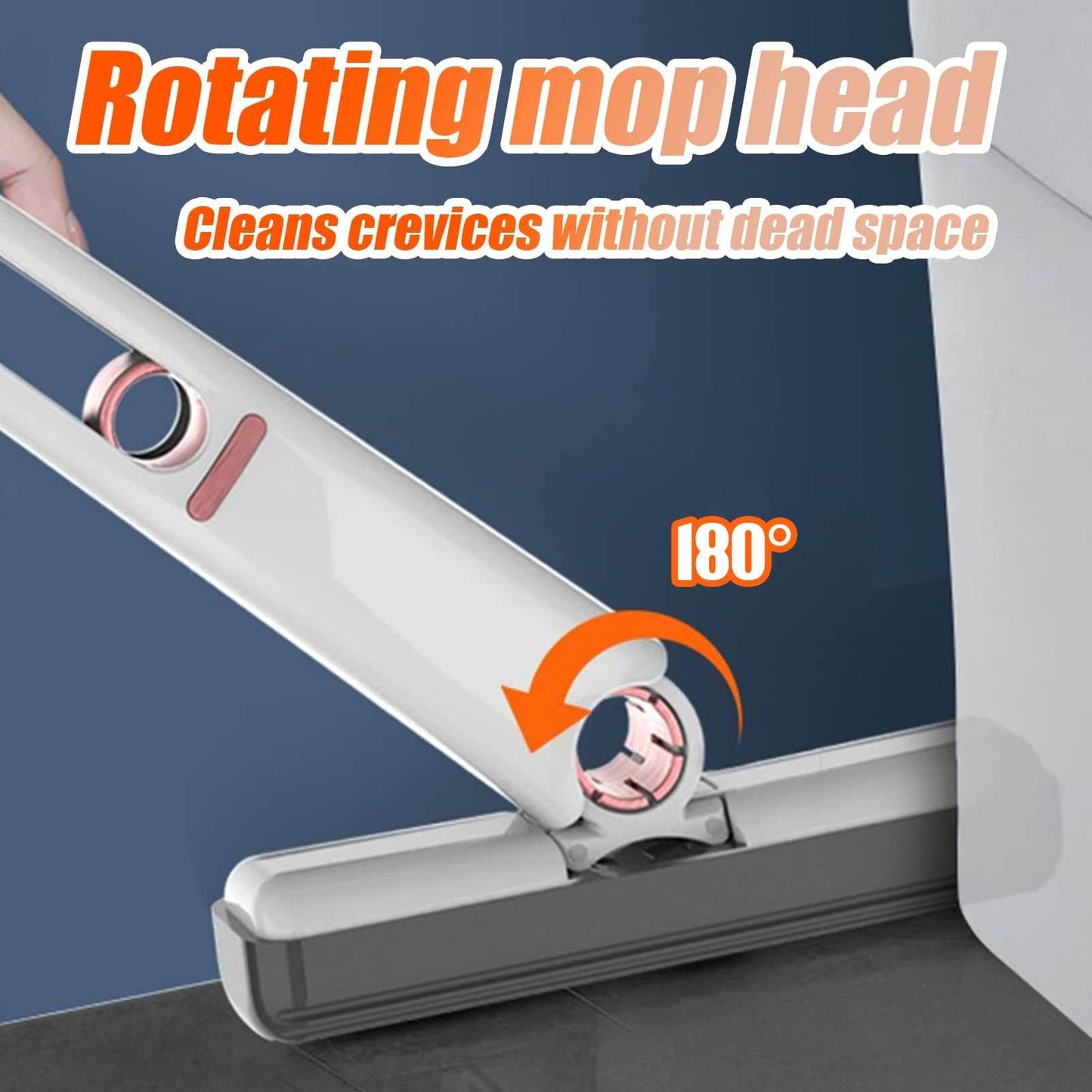 Mini Mop | Portable Self-Squeeze Short Mop - yagastore