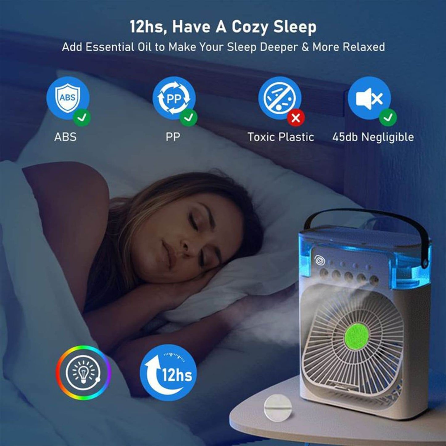 AquaBreeze™ | Portable Humidifier Air Cooler - yagastore