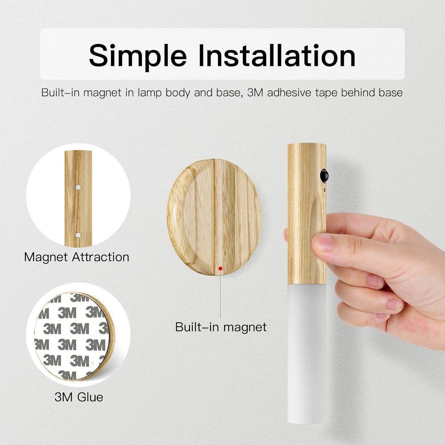 Miebul Magnetic Night LED Light - yagastore