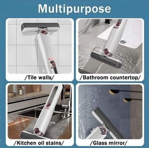 Mini Mop | Portable Self-Squeeze Short Mop