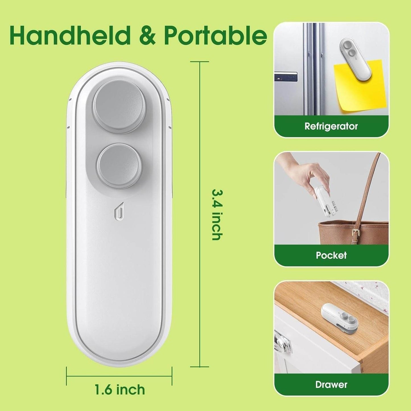 Magic-Sealer™ | 2 in 1 Portable Mini Sealing Machine with Cutter - yagastore