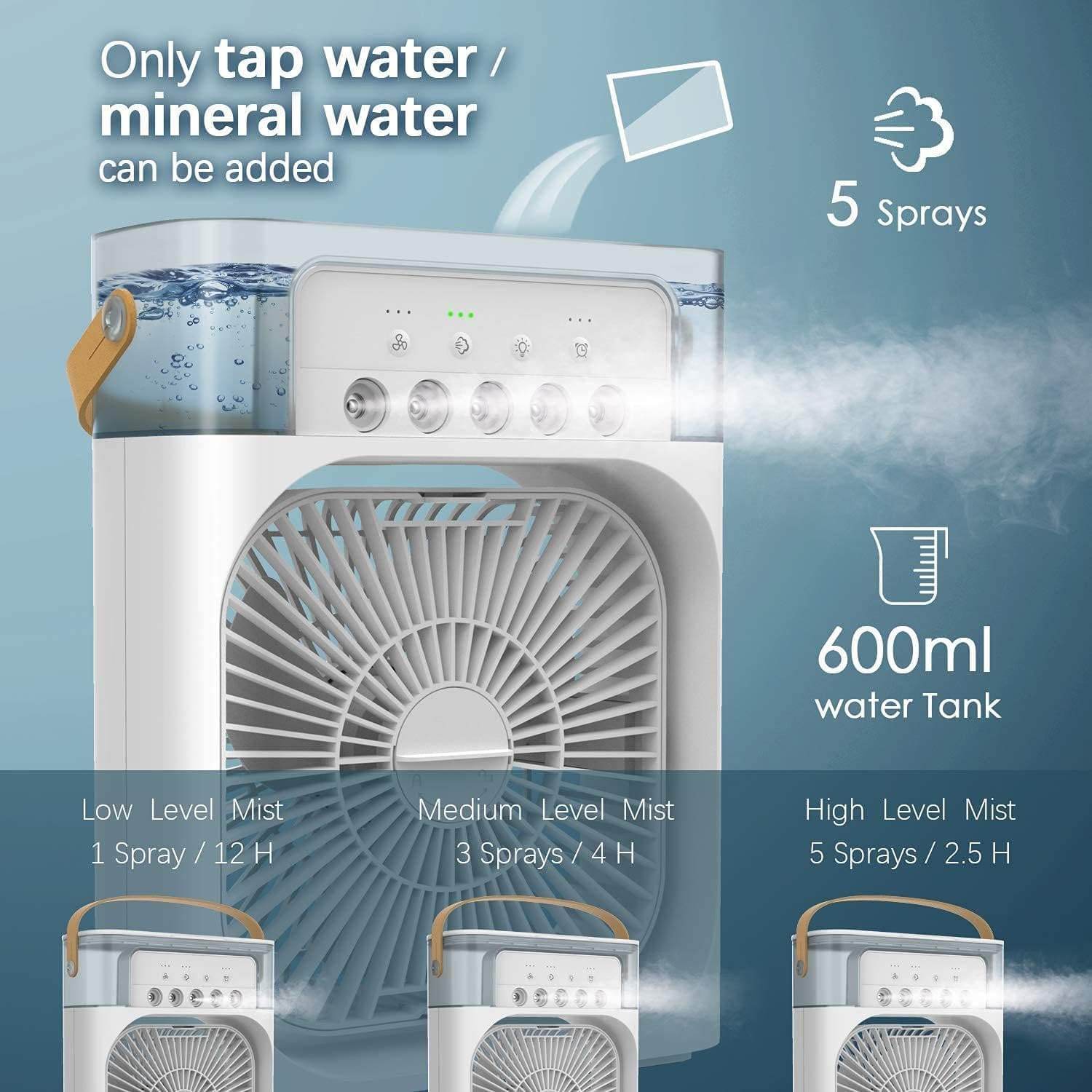 AquaBreeze™ | Portable Humidifier Air Cooler - yagastore