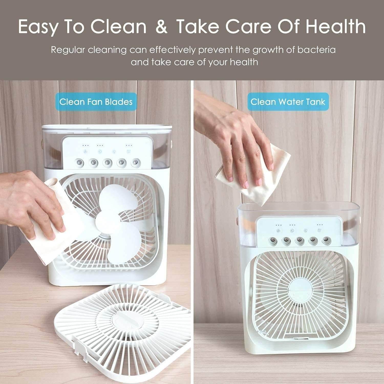 AquaBreeze™ | Portable Humidifier Air Cooler - yagastore